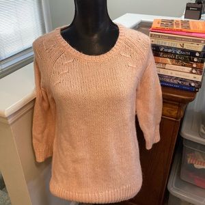 NBW ANN TAYLOR beautiful pink sweater
